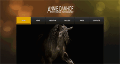 Desktop Screenshot of annie-damhof.com